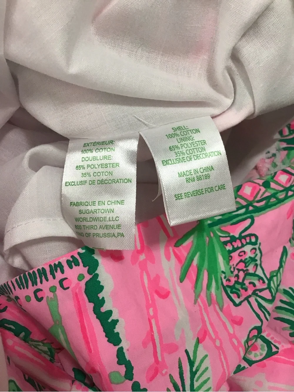 Lilly Pultizer Classic Shift Dress in Mandevilla Baby Always Worth It Size 6. - Picture 6 of 8